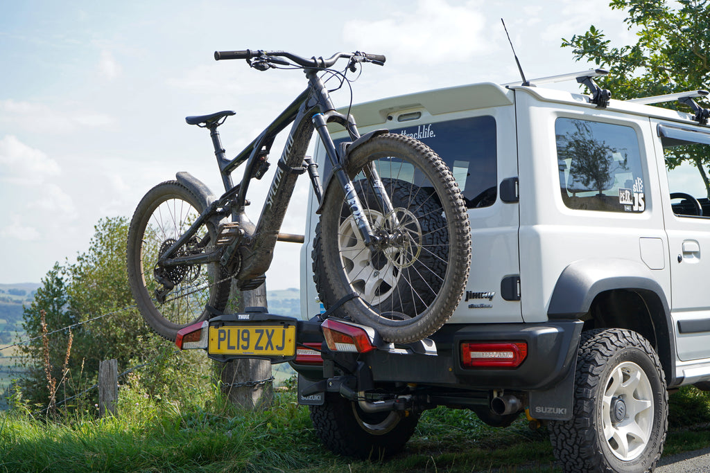 Carrying Bikes with our Suzuki Jimny