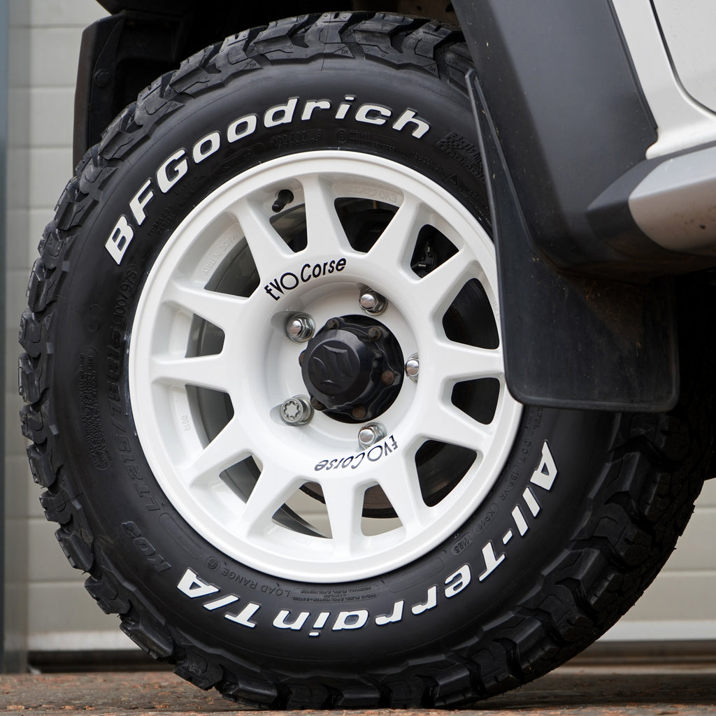 EVO Corse DakarZero Wheel & Tyre Package for Suzuki Jimny (2018+) - 15x7.0J+0