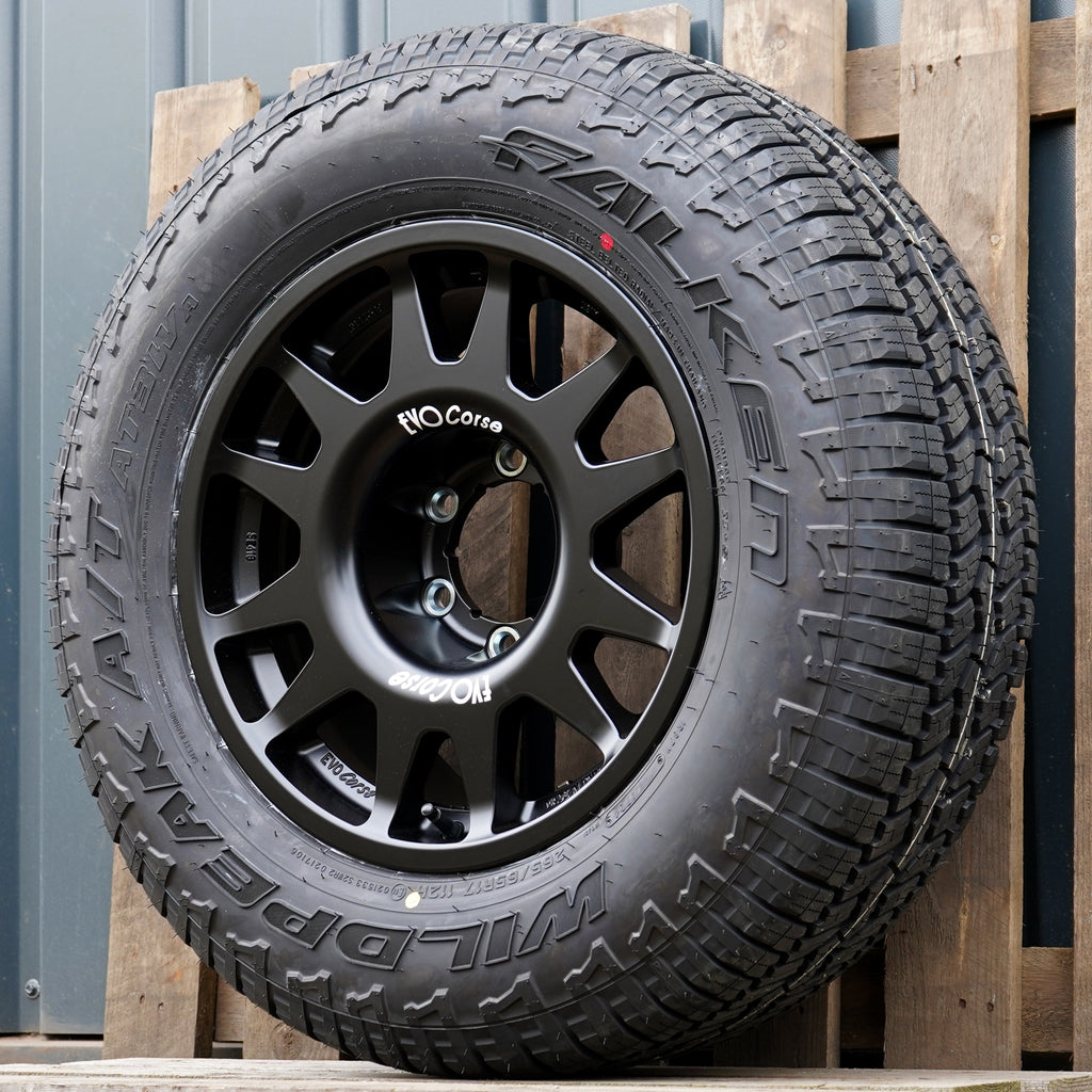 EVO Corse DakarZero 17" Wheel & Tyre Package for Toyota Hilux (2016+)