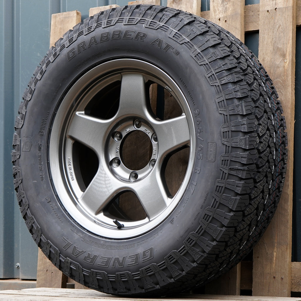 BRADLEY V 17" Wheel & Tyre Package for Toyota Land Cruiser Prado 150 (2010+)