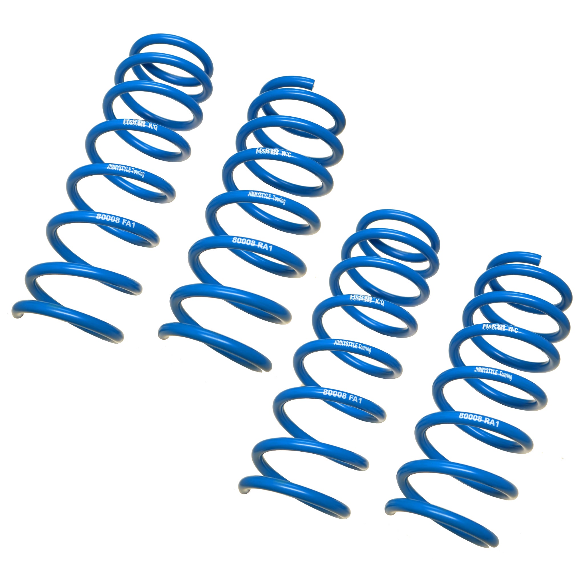 JIMNYSTYLE Touring +0mm H&R Progressive Springs for Suzuki Jimny (2018+)